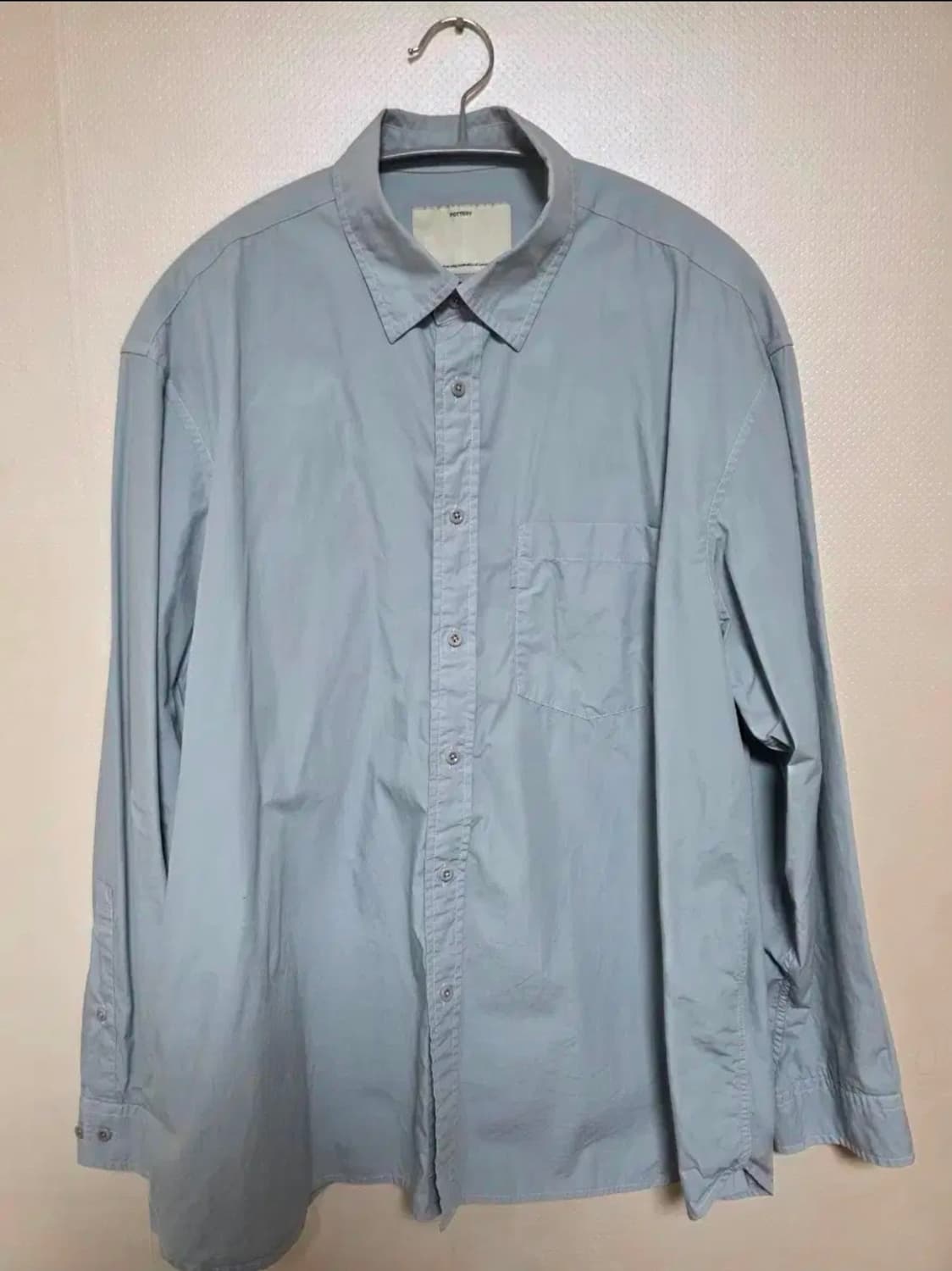 포터리 가먼트다이드 셔츠 100 상품이미지5