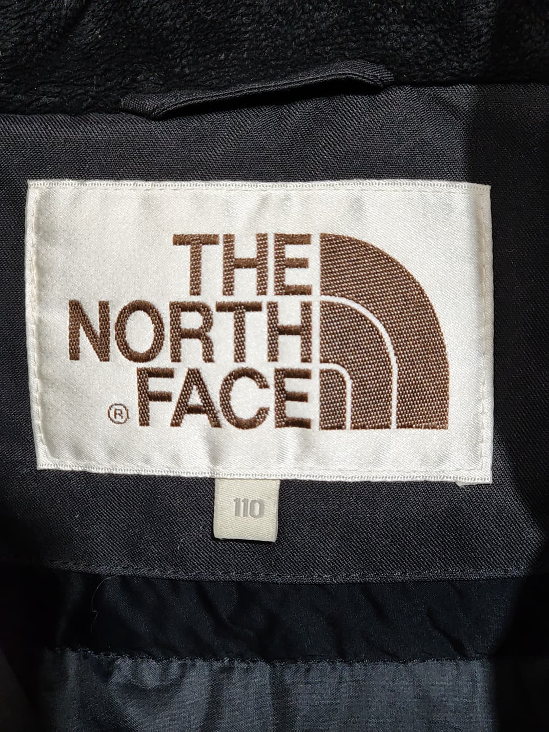 (105) 노스페이스 오리털 패딩점퍼 블랙 다운자켓 후드탈부착  상품이미지3