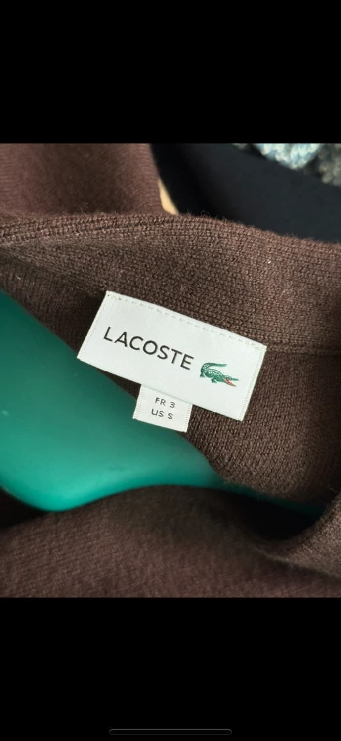 라코스테브라운가디건 상품이미지3