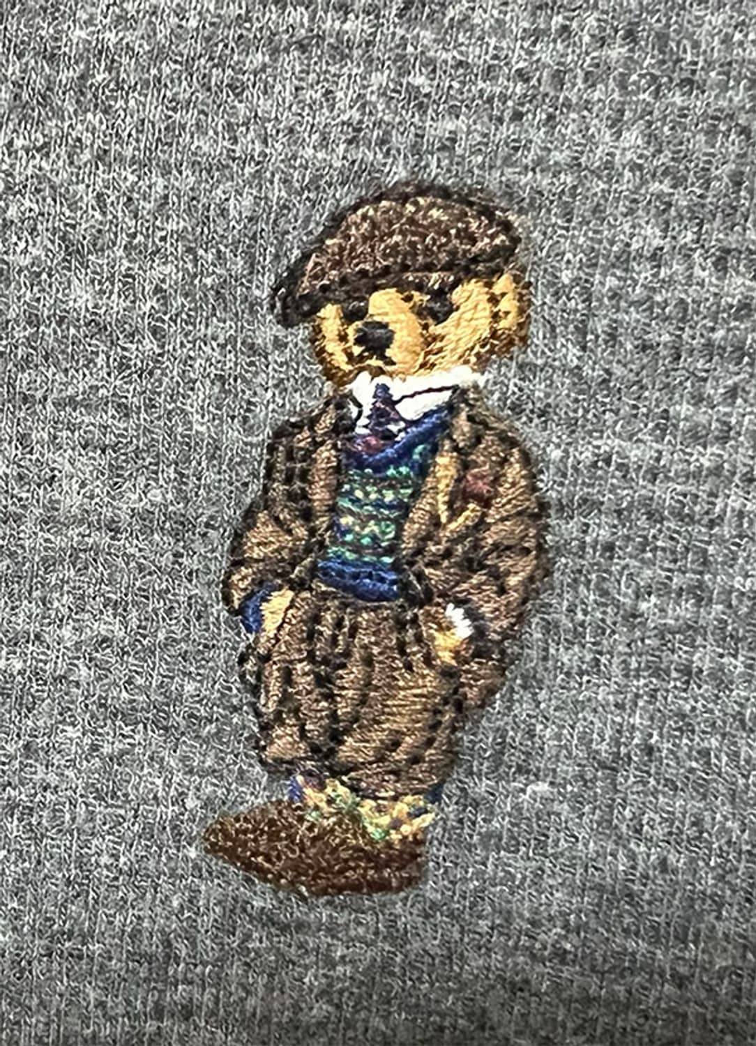 POLO 폴로 남자 와플 긴팔티 춘추 신형 매장정품 L 100 상품이미지4