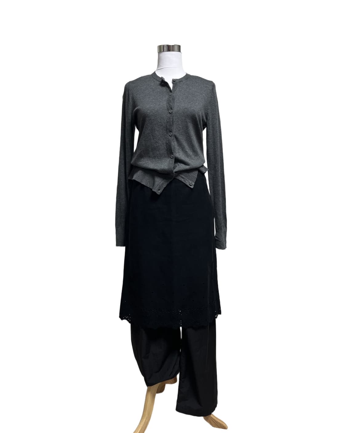 Basic gray cardigan 상품이미지5