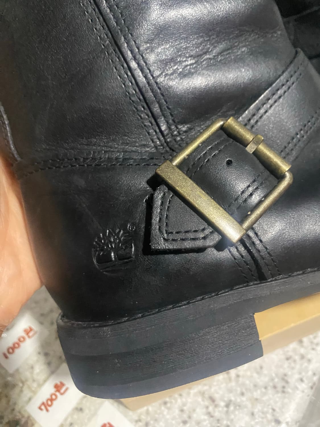 팀버랜드 버클 거죽 부츠 상품이미지7