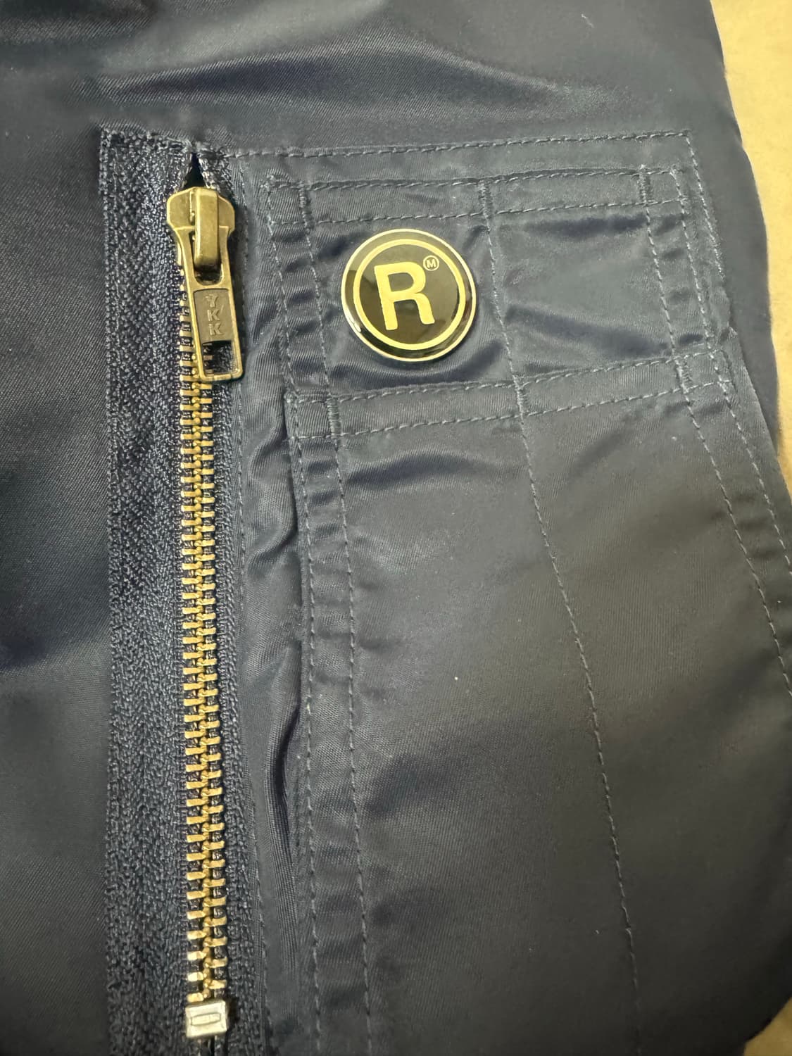 [S] 마틴로즈 2022FW 봄버자켓 네이비 상품이미지4