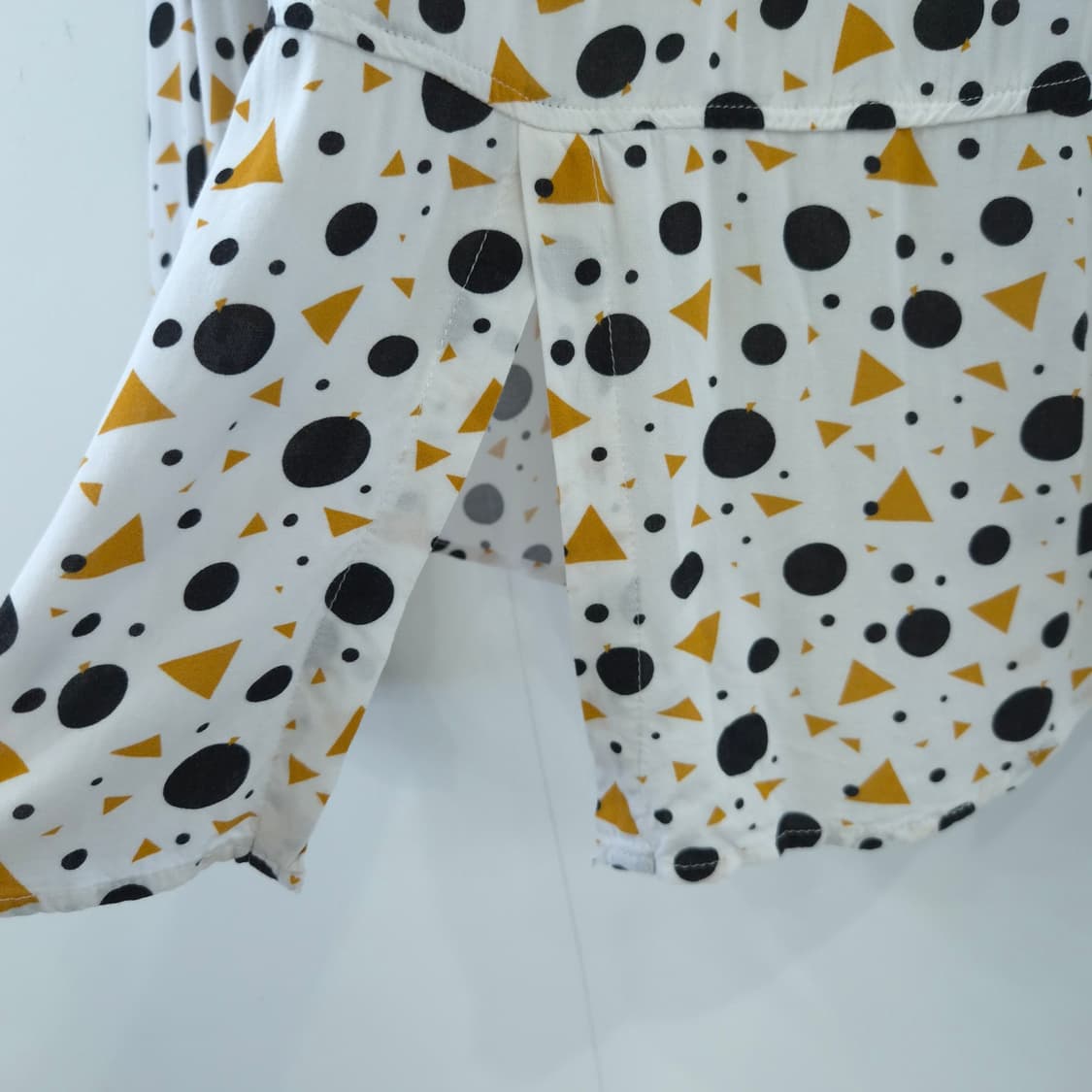 Alexander Jordan 도트&트라이앵글 패턴 셔츠 블라우스 상품이미지9