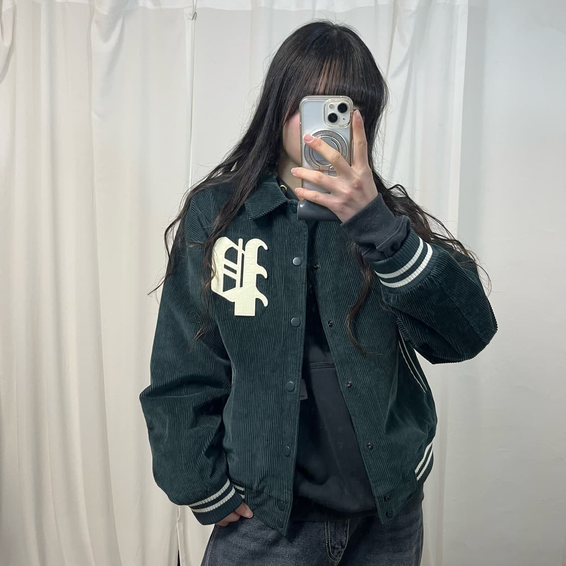 Partimento Green Corduroy Jacket  상품이미지1