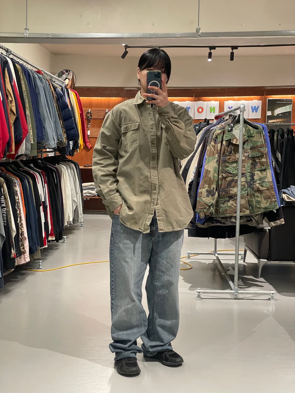 빈티지 워크 셔츠   상품이미지2