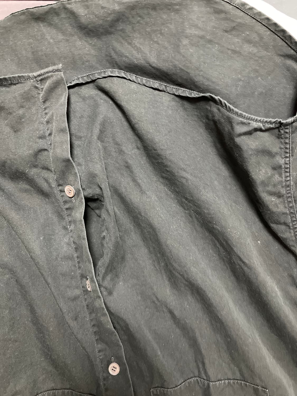 98)헬무트랭 투포켓 셔츠 블랙 상품이미지6