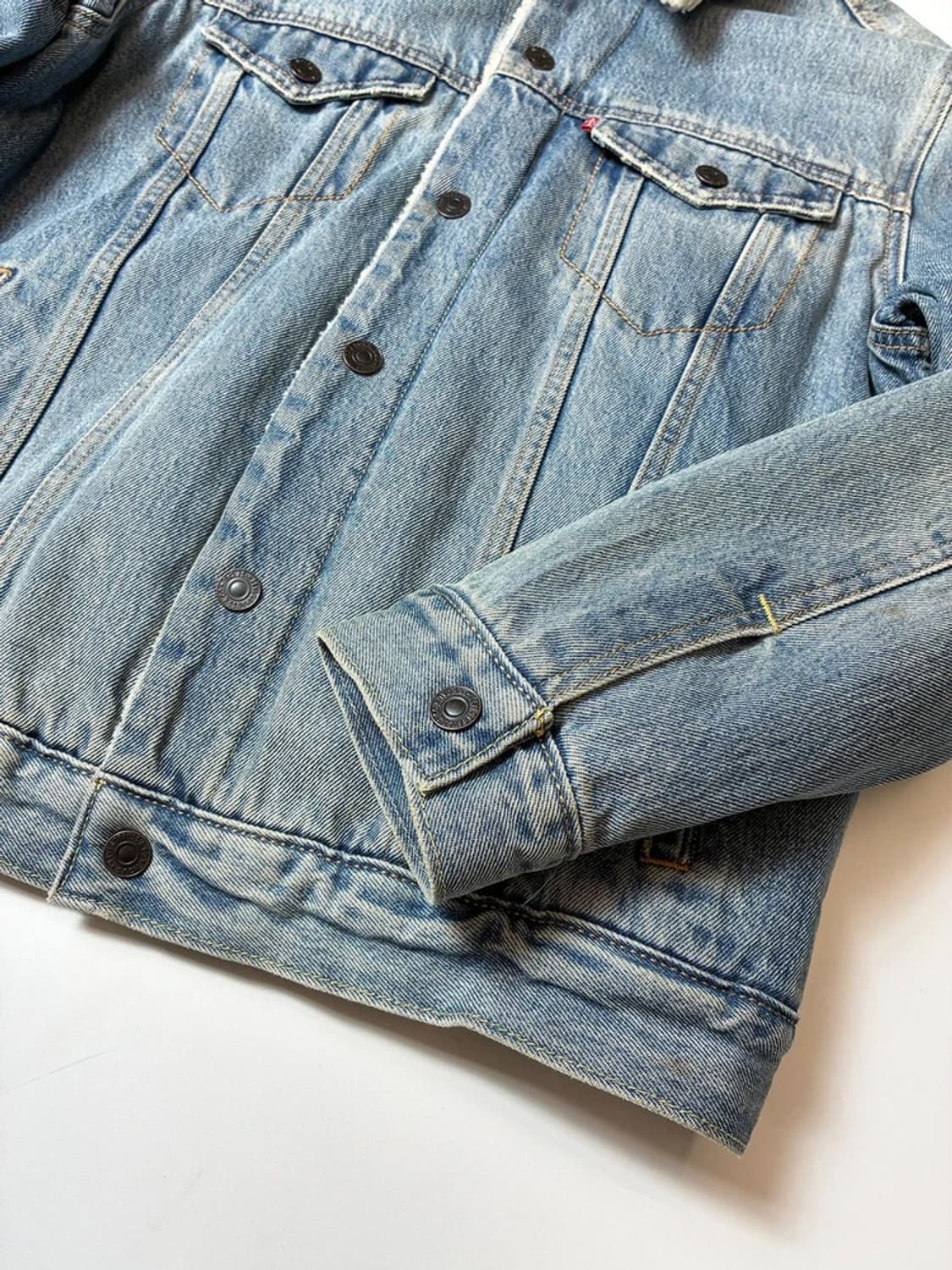 리바이스 00's 양털 데님 트러커 자켓 PN8152 상품이미지5