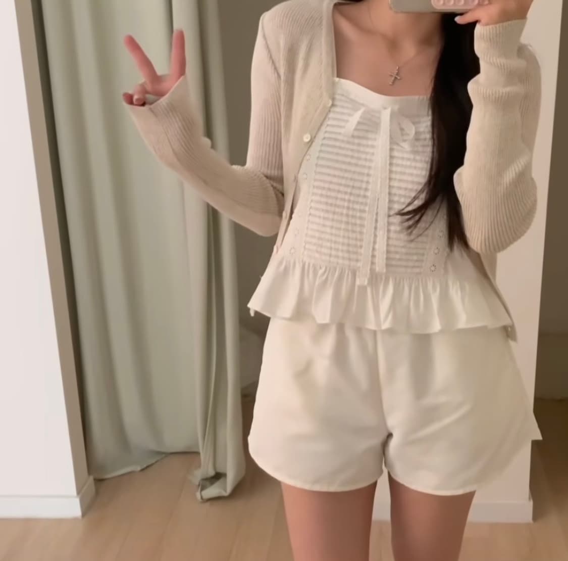 보세 뷔스티에 가디건 세트 상품이미지1