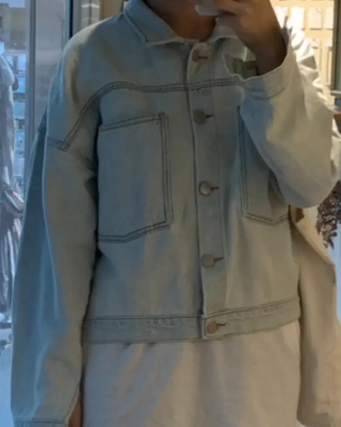 연청 청 자켓 와이드핏 포켓 상품이미지1