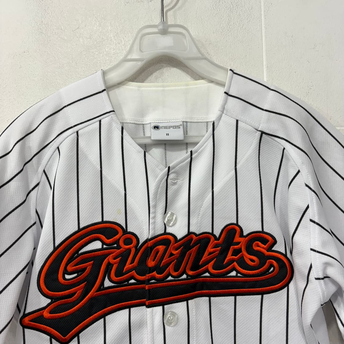 롯데자이언츠 네포스 올드 스트라이프 유니폼 상품이미지3