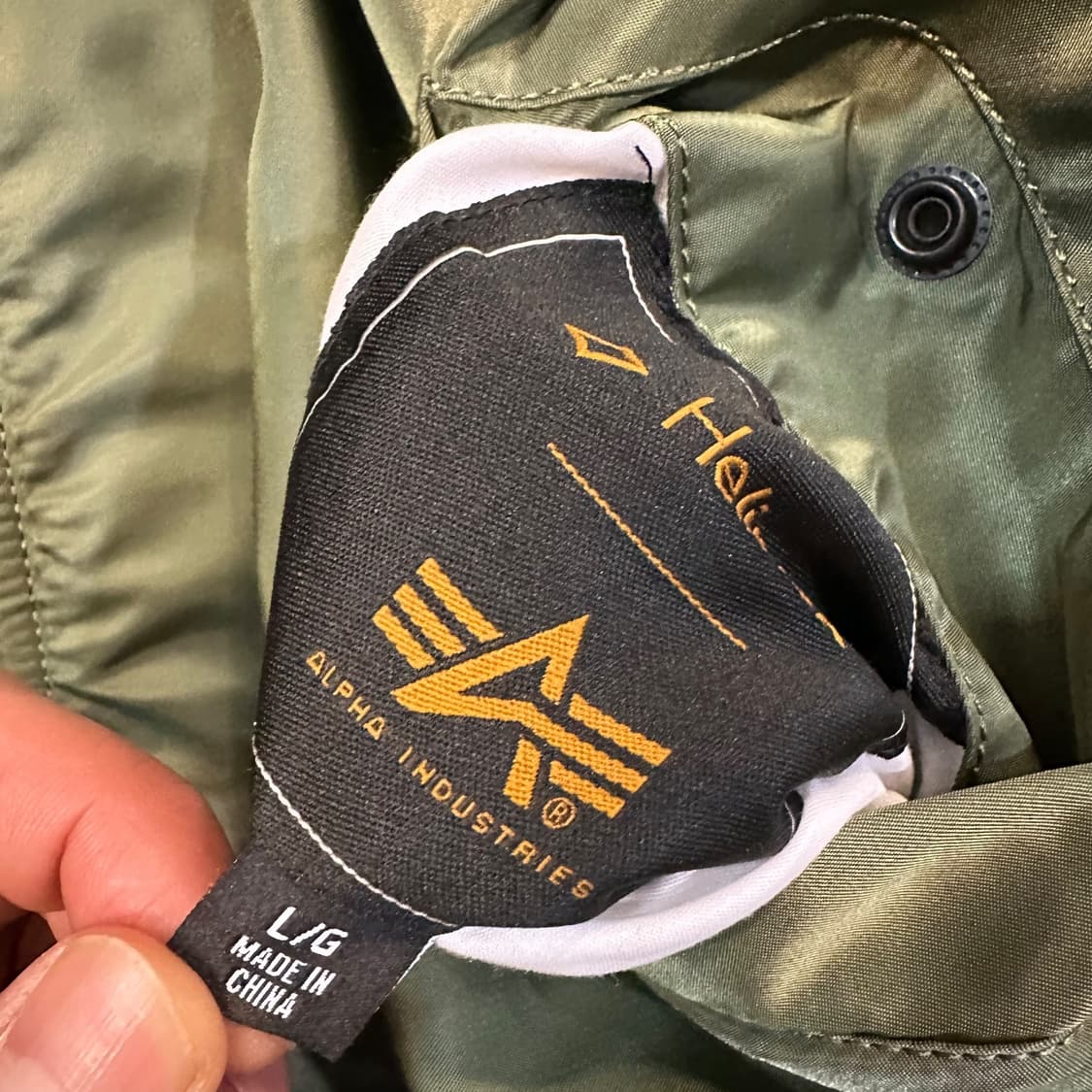 알파인더스트리 x 헬리녹스 n2b 항공점퍼 상품이미지6