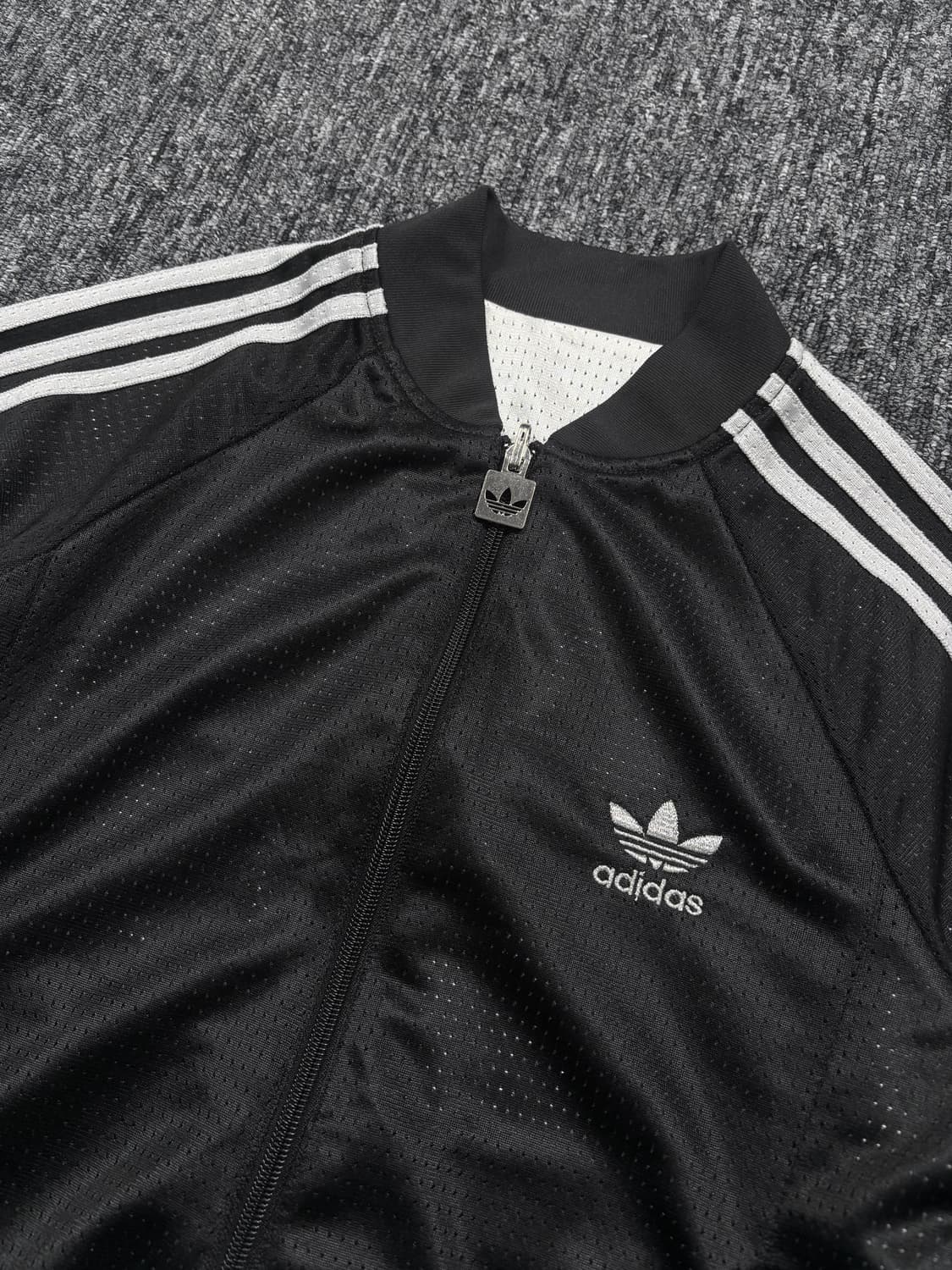 아디다스 리버시블 화이트 블랙 트랙탑 져지 상품이미지7