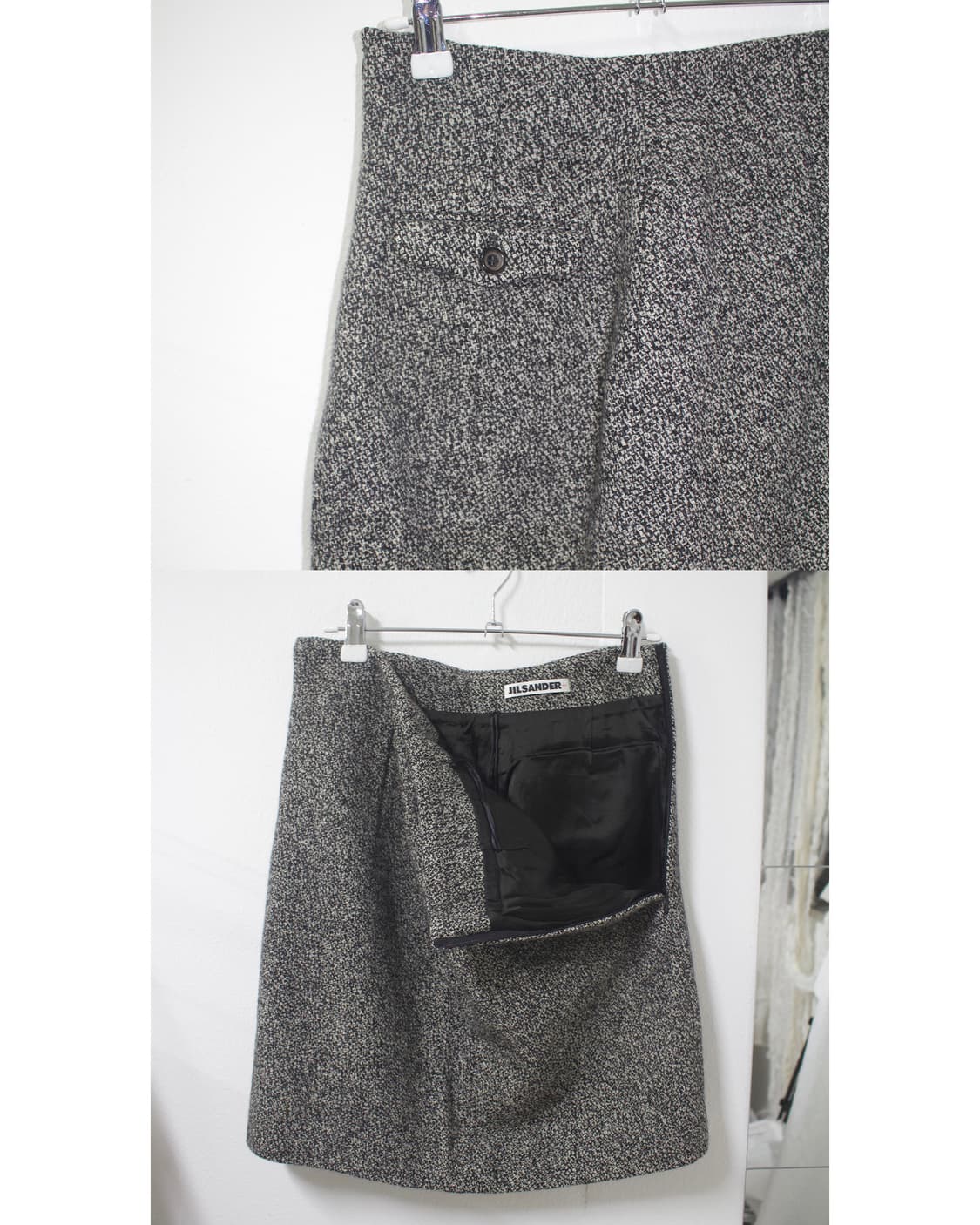 jil sander viskose one pocket skirt  상품이미지3