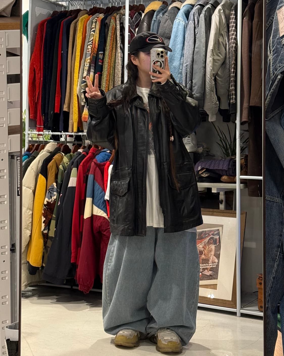 POSITANO sheepskin safari jacket 상품이미지3