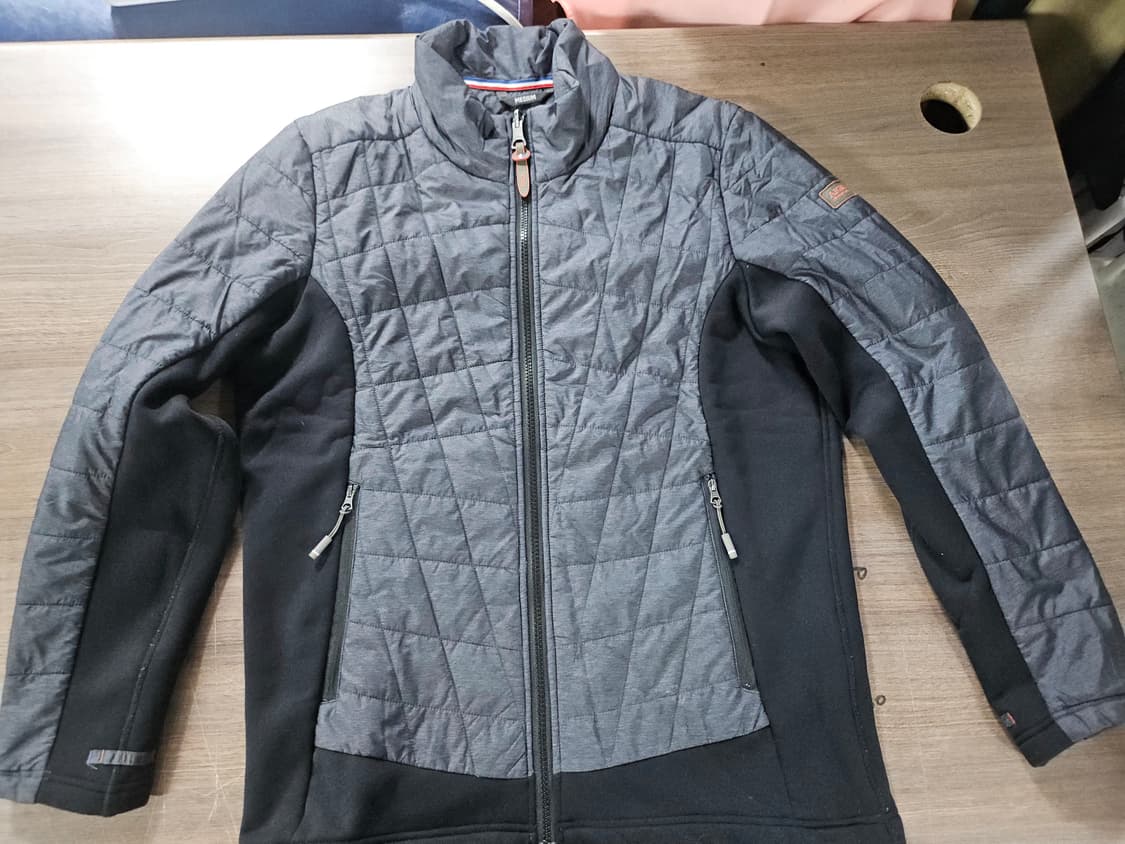 아이더 퀼팅 패딩 자켓 그레이  95 상품이미지1