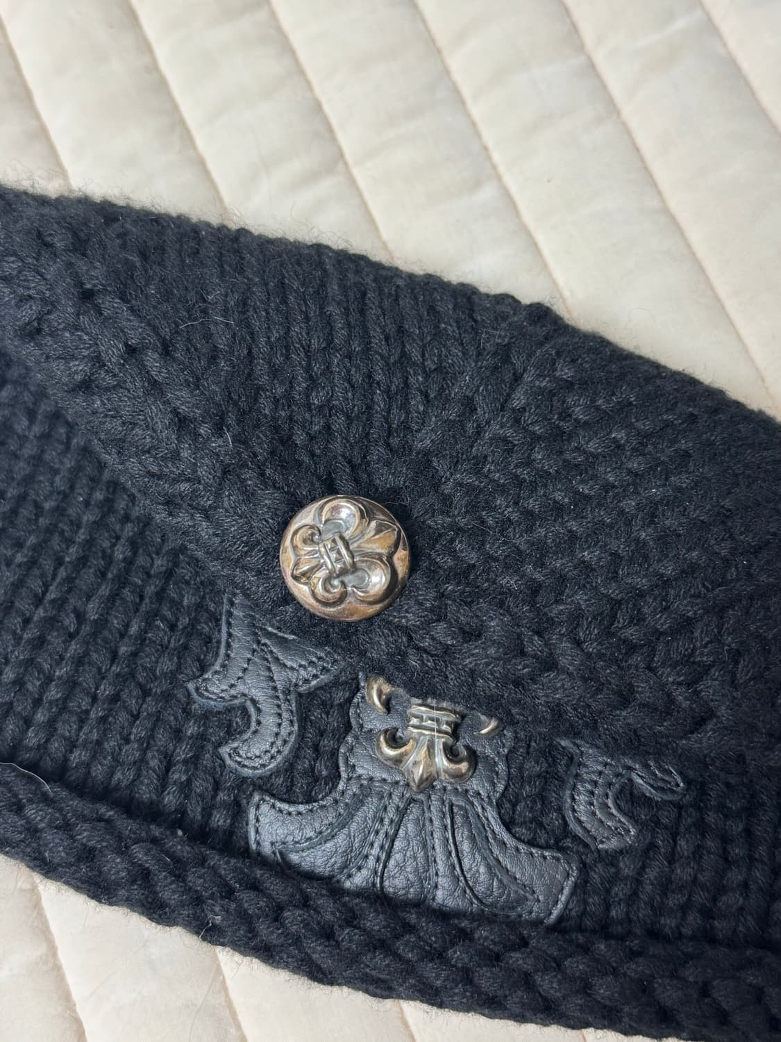 크롬하츠 캐시미어 플레어 비니 상품이미지3