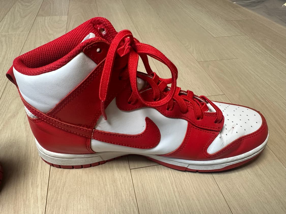 나이키 덩크하이 레드 260 상품이미지6