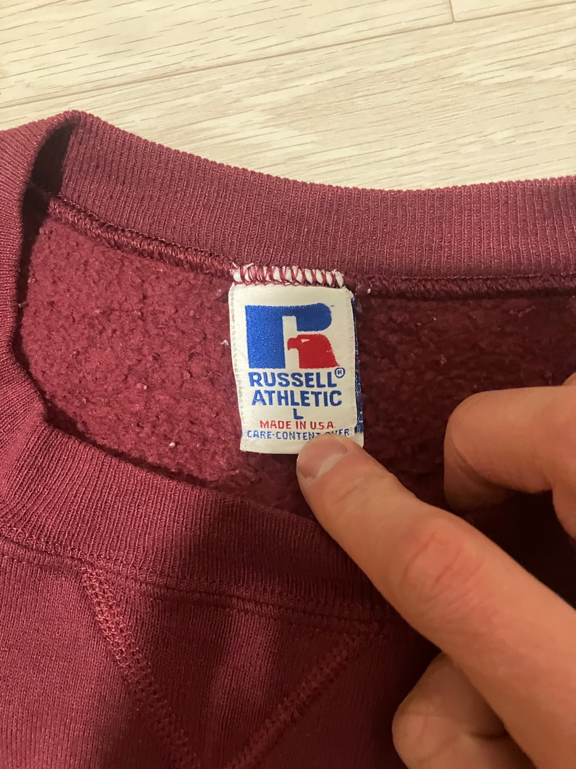 90’러셀 애슬레틱 맨투맨 L 상품이미지3