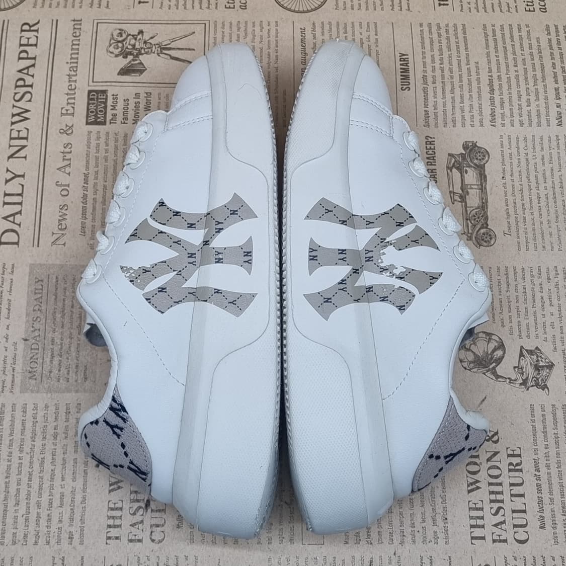 MLB 청키클래식 힐모노그램 230 상품이미지5