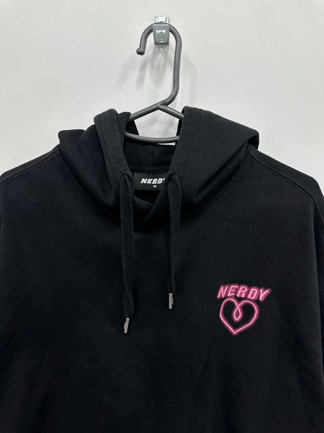 널디 블랙 후드집업  상품이미지2