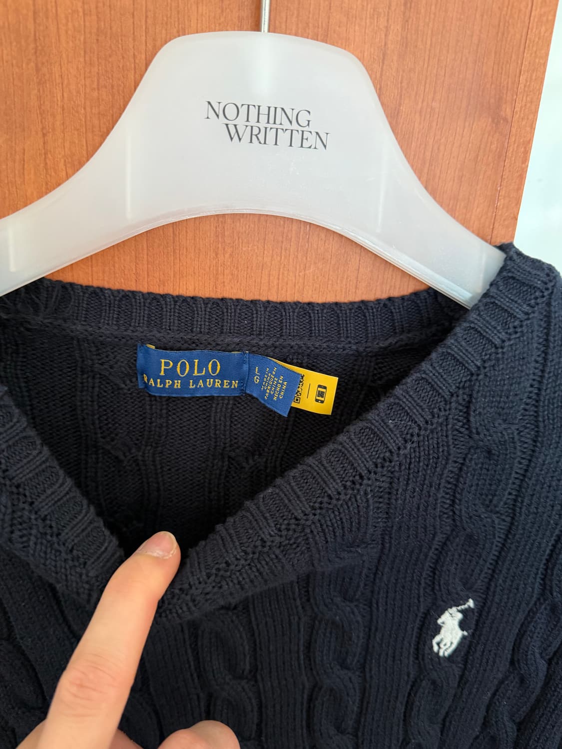 폴로랄프로렌 케이블니트 상품이미지2