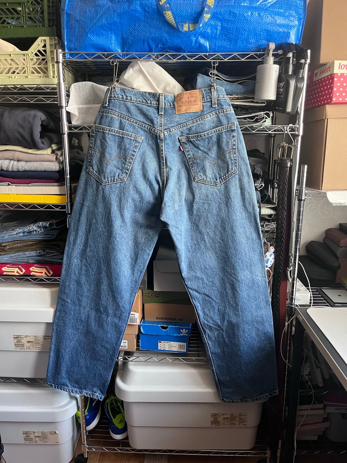 90s usa 리바이스 565 와이드 레그 상품이미지2