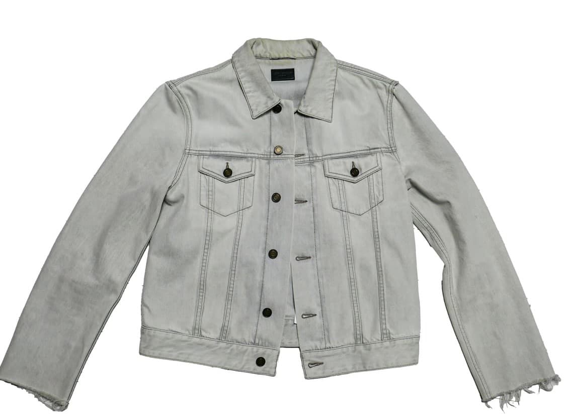 생로랑 21SS 더스티 워싱 데님 자켓 상품이미지1