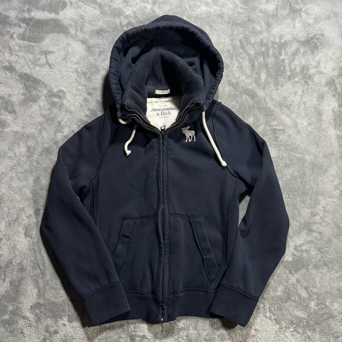 아베크롬비 네이비 후드집업 상품이미지1