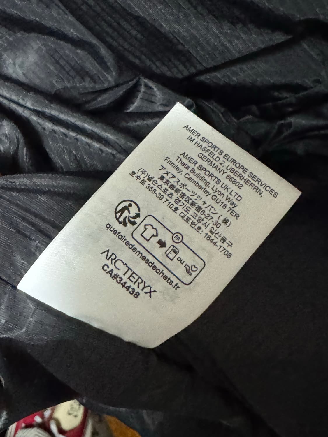 아크테릭스 누클리아이 SV 파카 그래파이트 상품이미지3