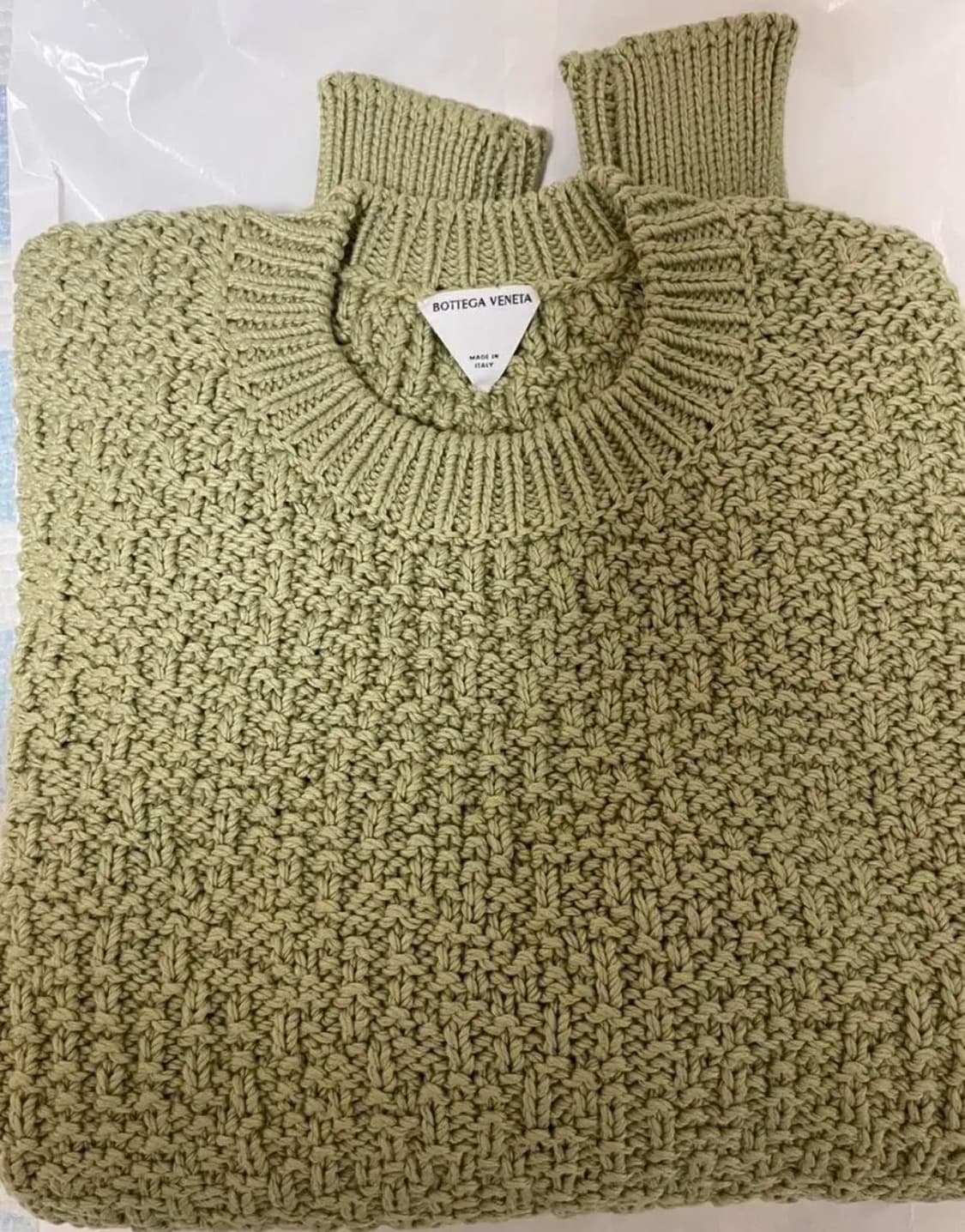 [미개봉 새상품] 보테가베네타 인트렌치아노 니트 시그니처컬러 M 상품이미지6