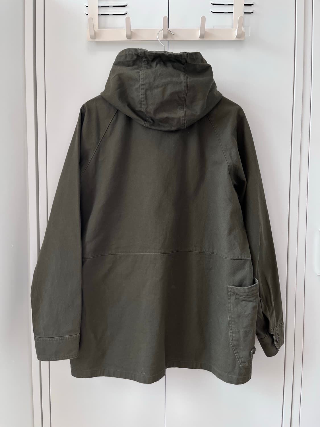 FieldCore 오버핏 빅포켓 카키 야상 코트 상품이미지9