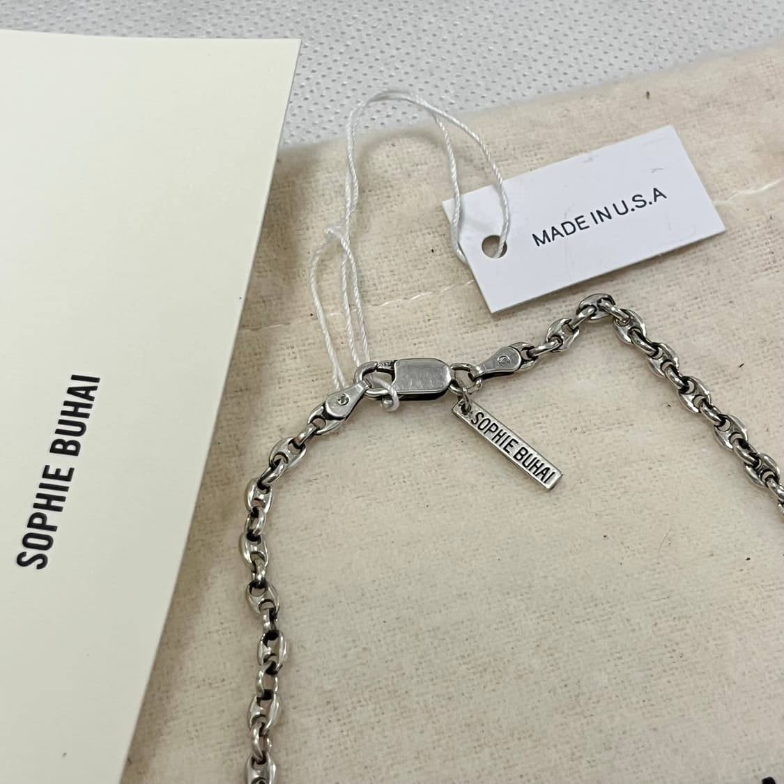 소피부하이 26ss 델리케이트 체인 목걸이/실버 상품이미지2