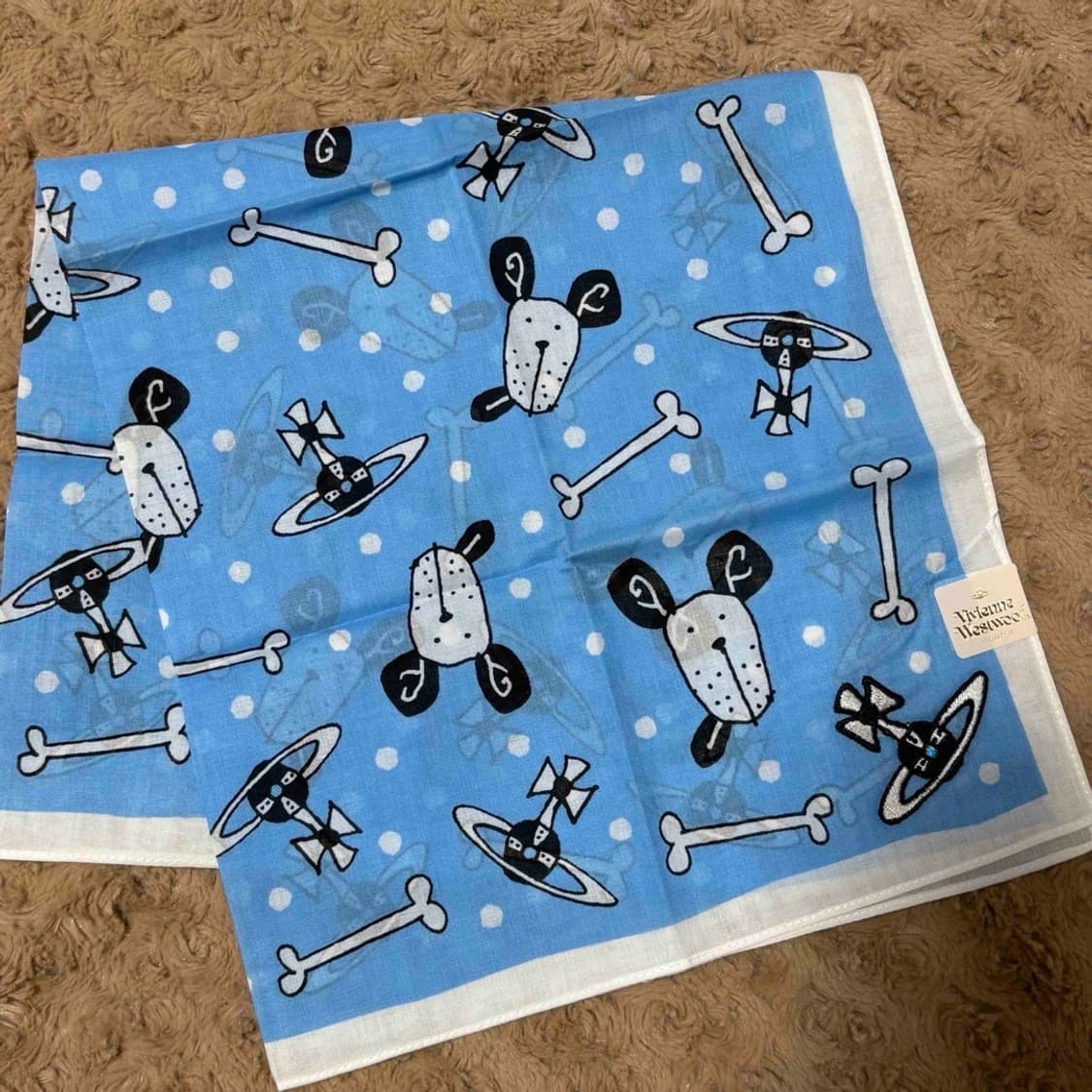 Vivienne Westwood 비비안 웨스트우드 퍼피 스카프 손수건 상품이미지5