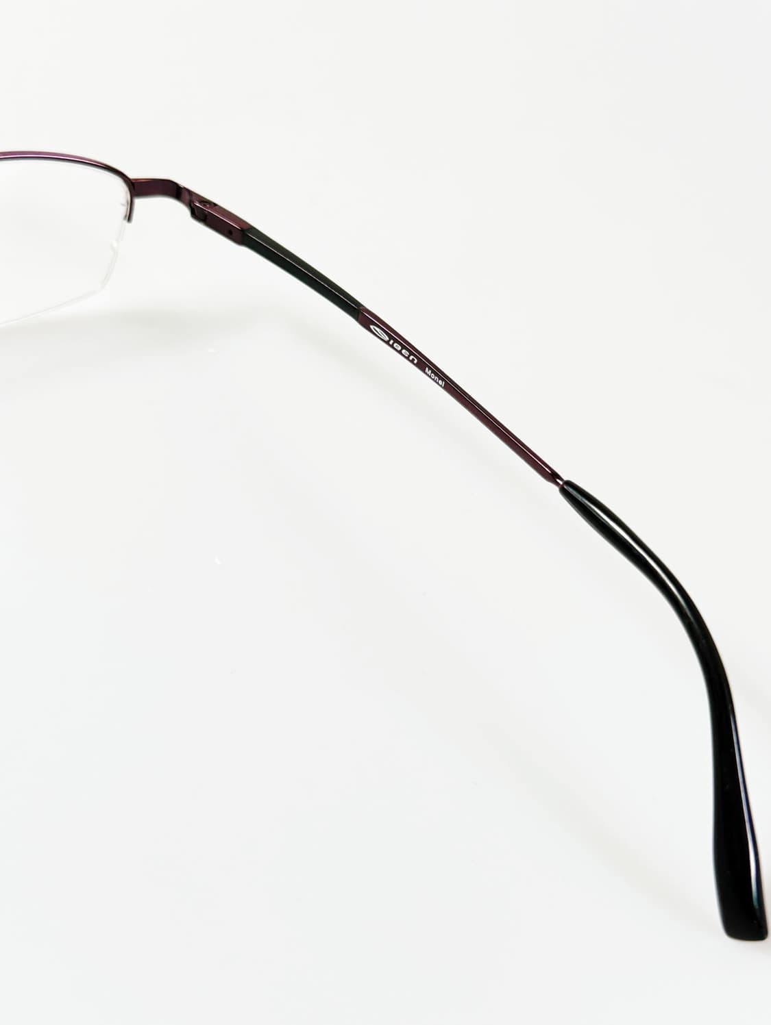 IGEN 반무테 스퀘어 메탈 프레임 빈티지 안경 상품이미지6