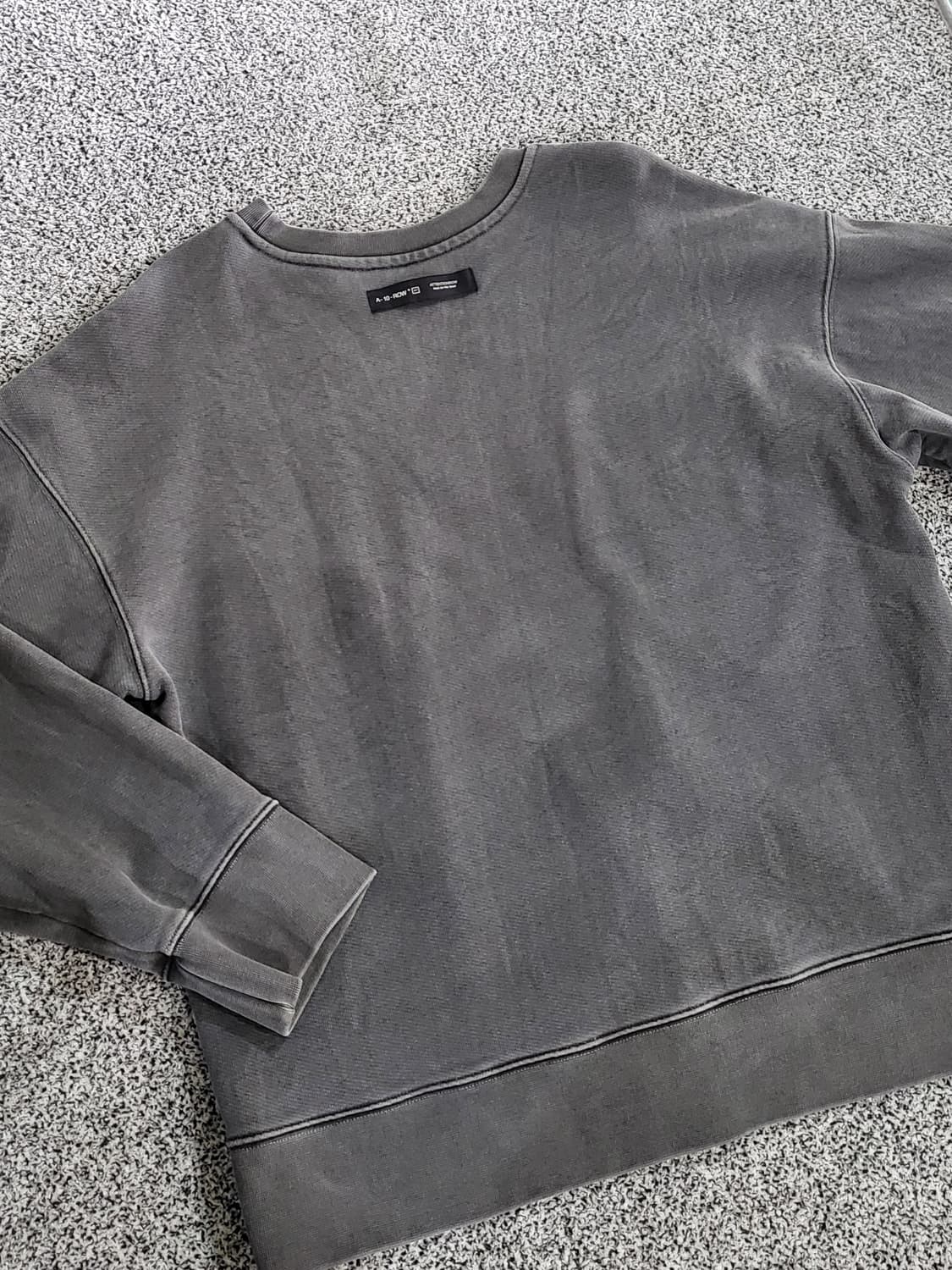 어텐션로우 피그먼트 맨투맨 상품이미지3