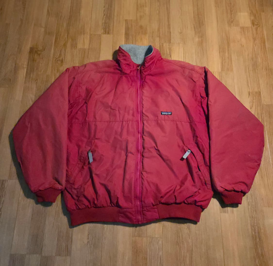 (XL)파타고니아 Usa Faded 신칠라 레드 쉘 봄버 자켓 상품이미지1