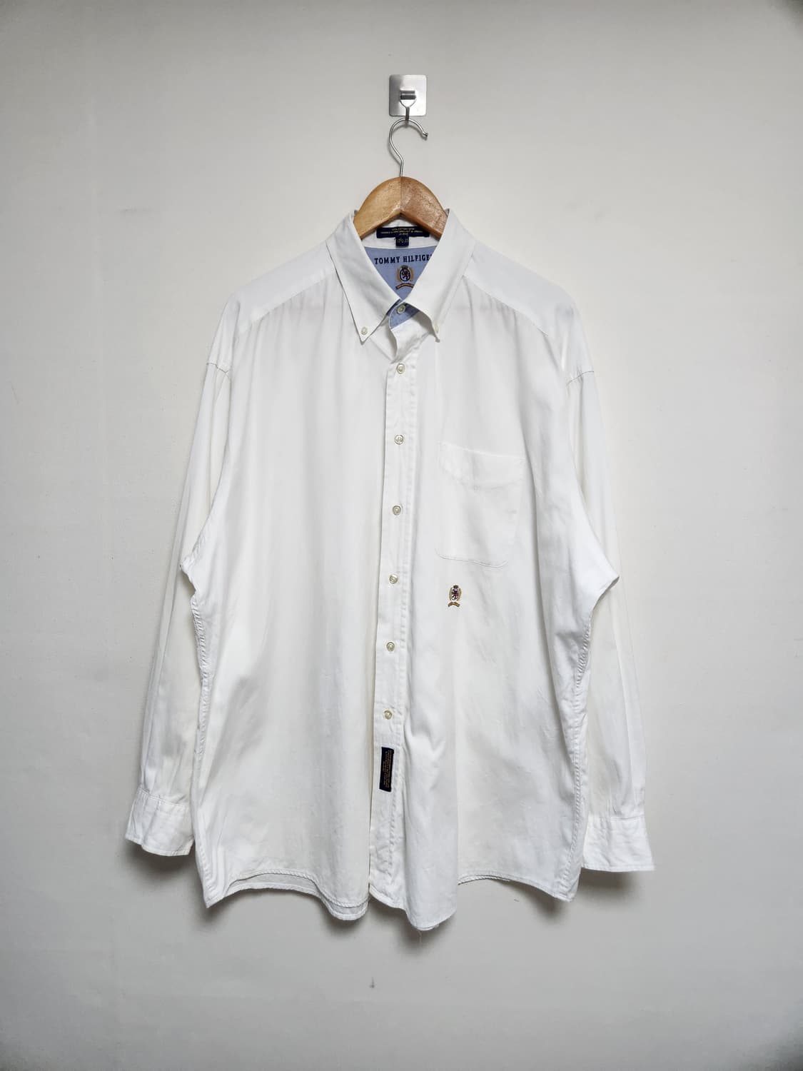 타미힐피거Tommy 화이트 셔츠 2XL - S115 상품이미지1