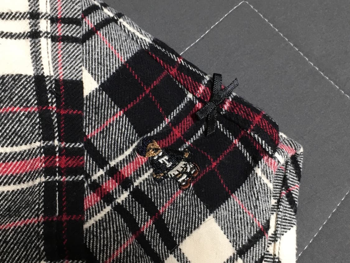 티니위니 블랙레드 체크 셔츠 상품이미지3