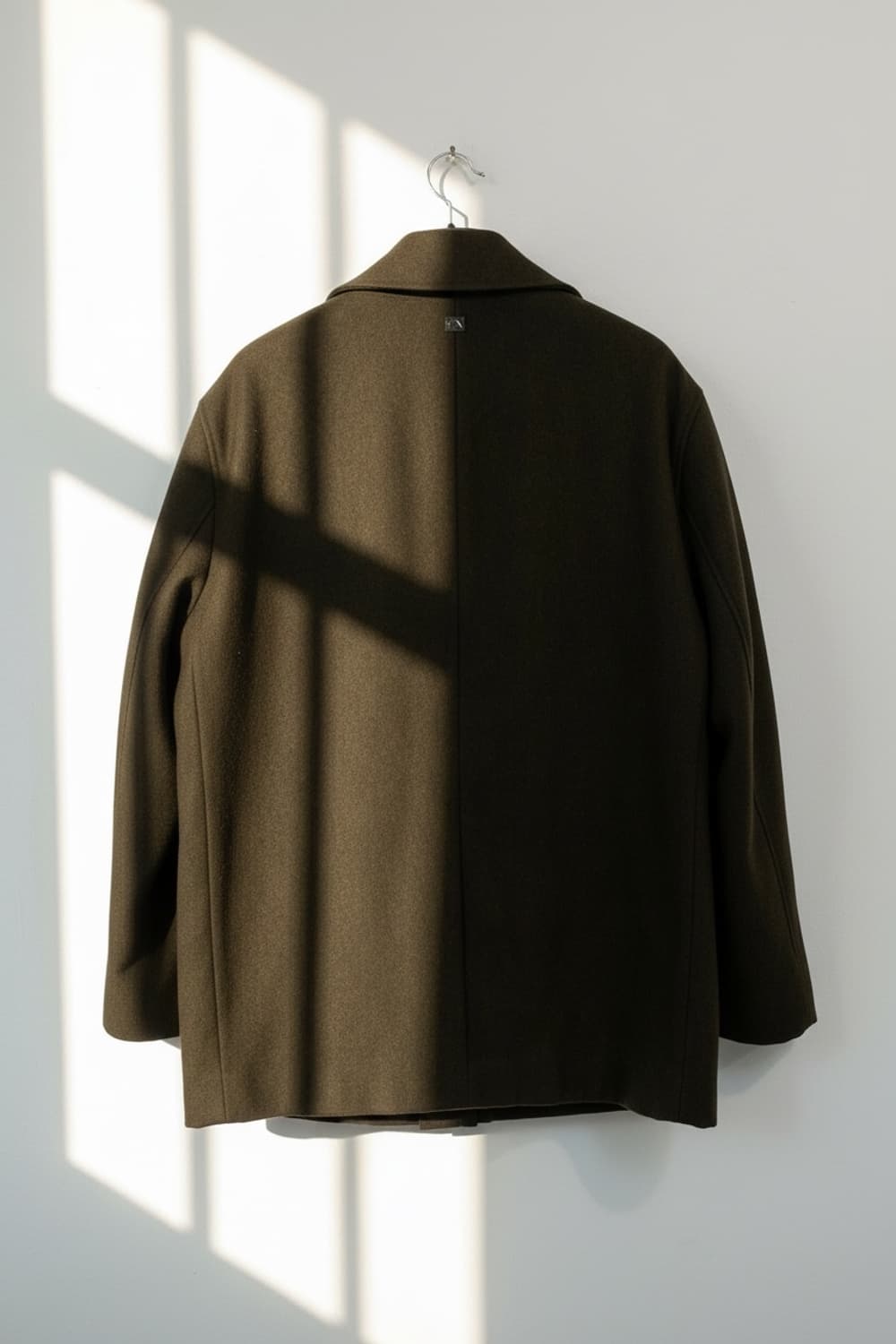 캘빈 클라인 울 패디드 하프 코트 상품이미지2