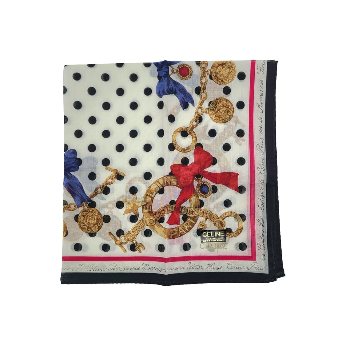 CELINE 셀린느 손수건 스카프 [BSCF12536-52-8] 상품이미지1