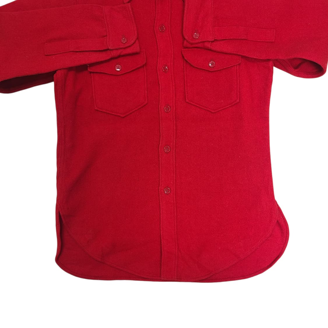 '90s Woolrich 멜톤 셔켓 상품이미지5