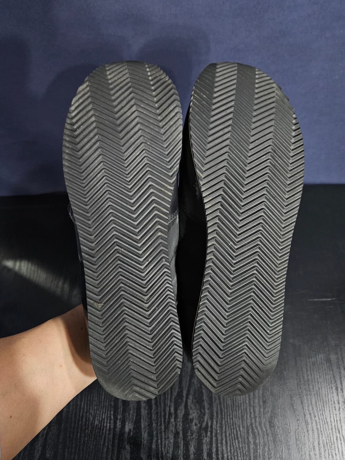 AMA 블랙 남성 42 스니커즈  상품이미지9