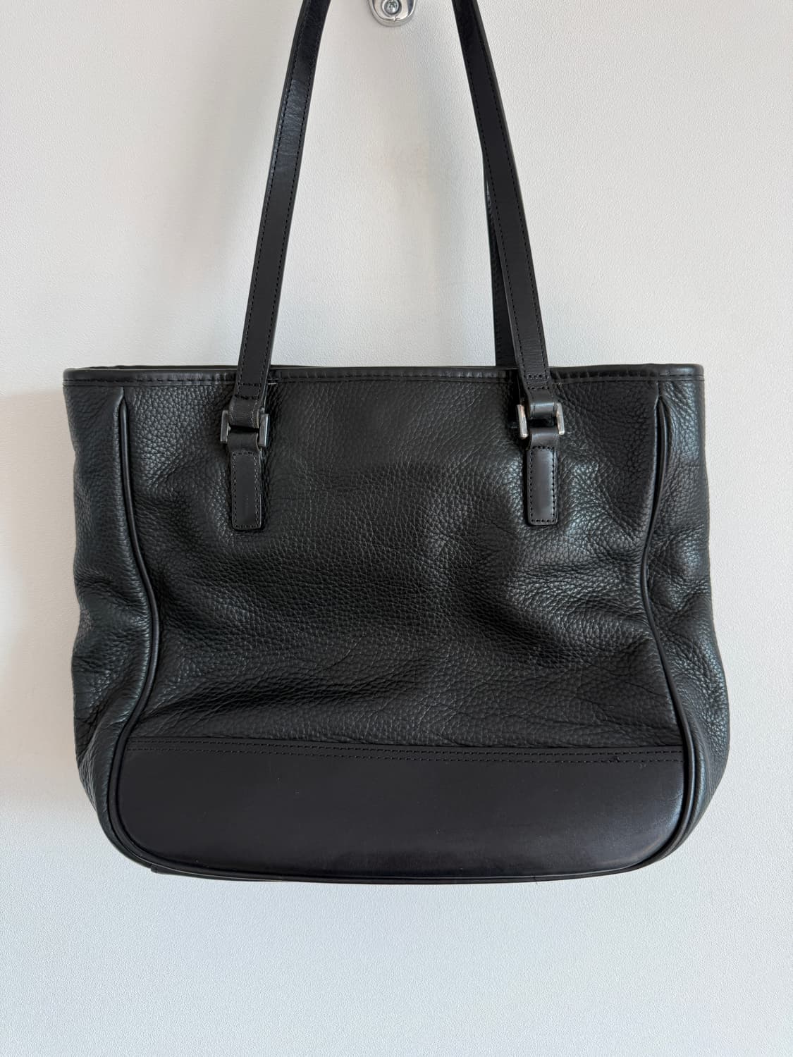 Pre owned 레더 숄더백 상품이미지3