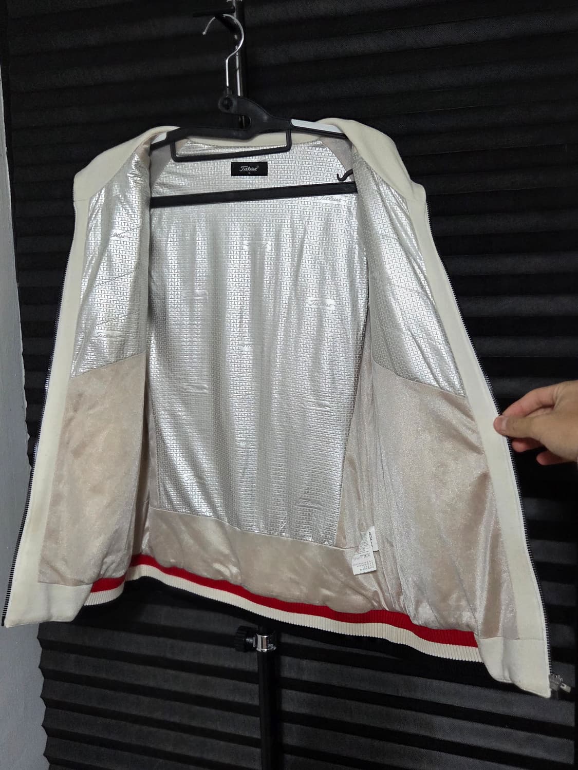 (정품) [타이틀리스트] 골프 니트 집업 판매합니다. 상품이미지5