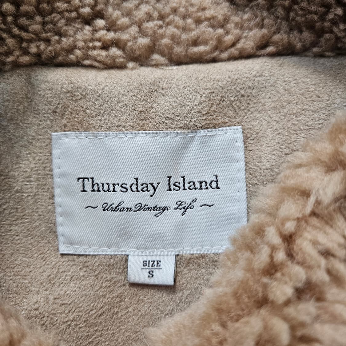 S 써스데이 아일랜드 보아 플리스 자켓 0317Y 상품이미지3