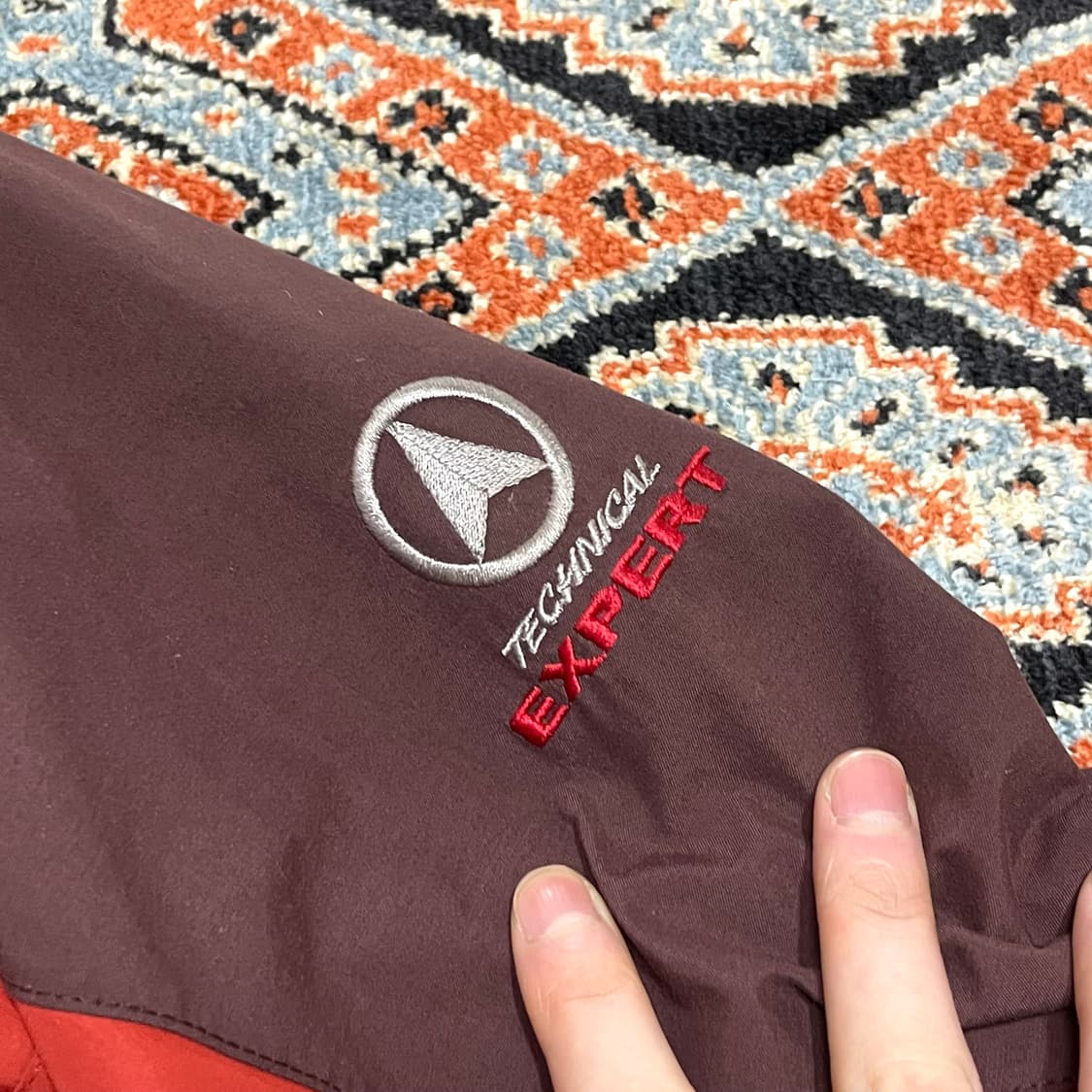 코오롱스포츠 고어텍스 오렌지 바람막이 점퍼 자켓 남성100 상품이미지4