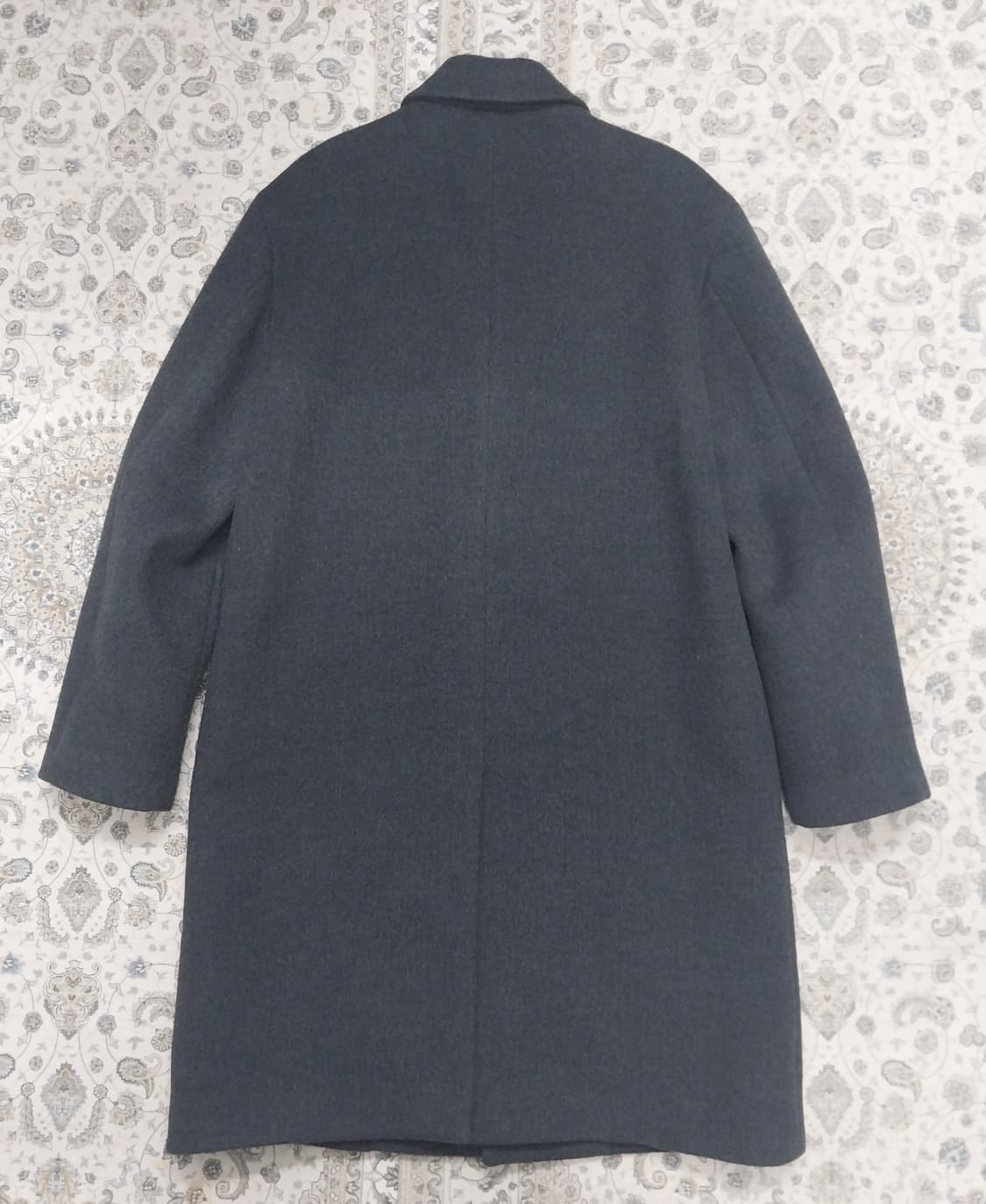 마인드브릿지 캐시미어혼방 다크 그레이 코트 105 상품이미지4