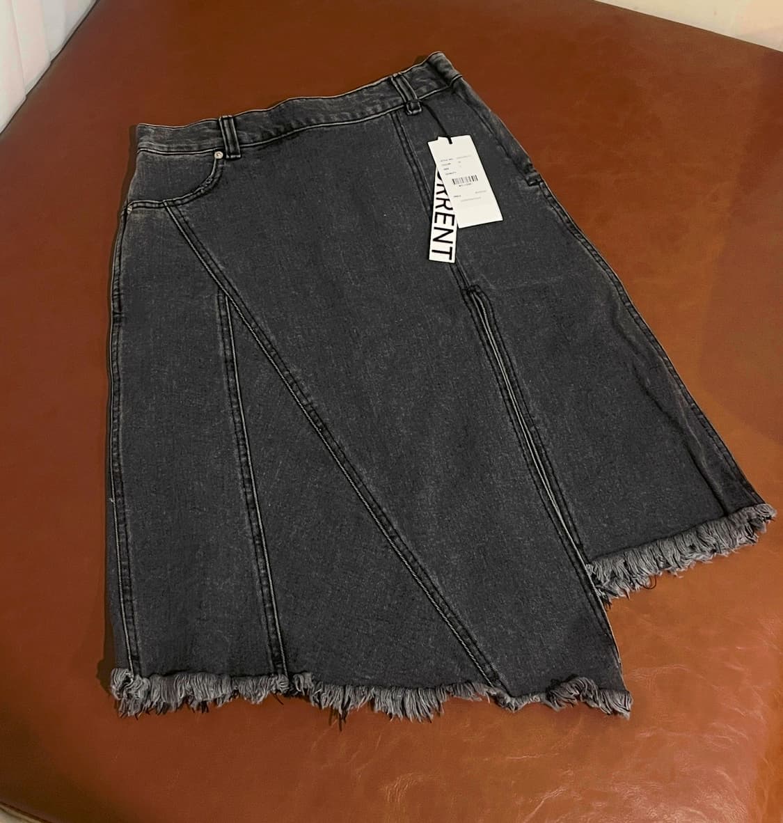 Current 커렌트 흑청 스커트 상품이미지1