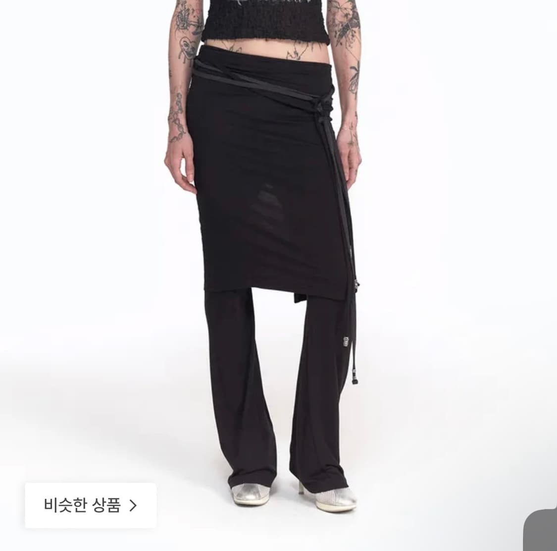 2000 아카이브스 ava layered skirt pants 상품이미지1